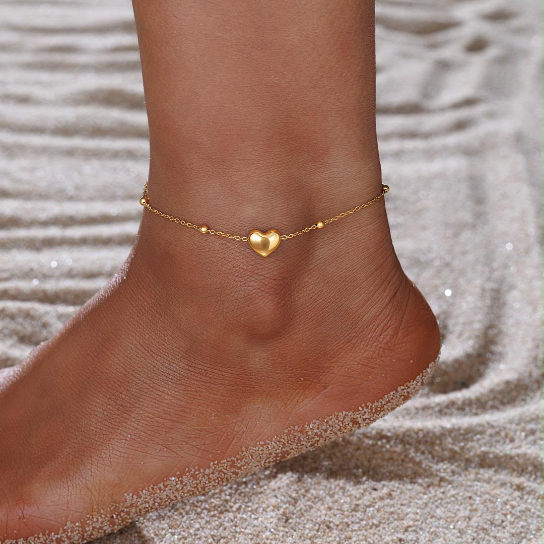 Heart Anklet