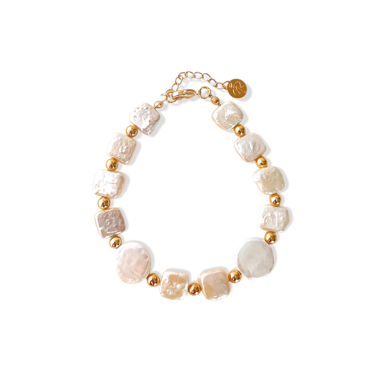 Square Pearl Bracelet