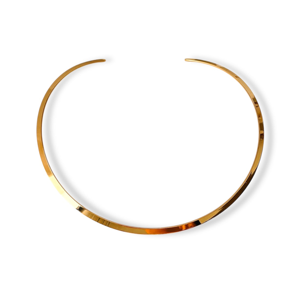 Gold Cuff Necklace