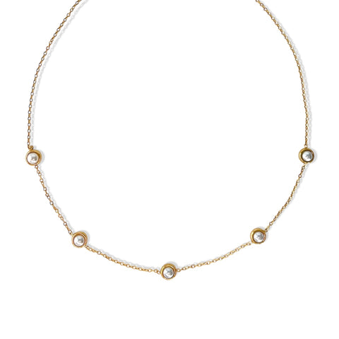 Pearl Circle Necklace