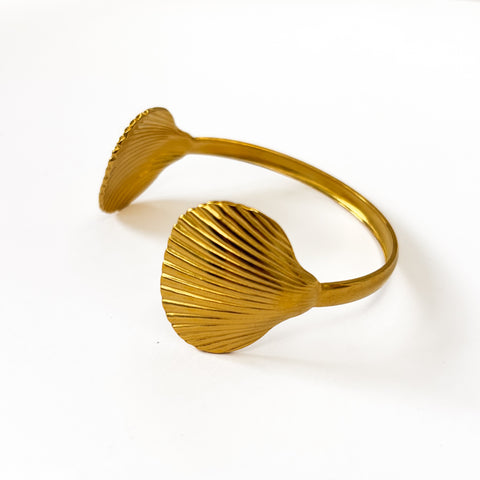 Shell Cuff Bangle