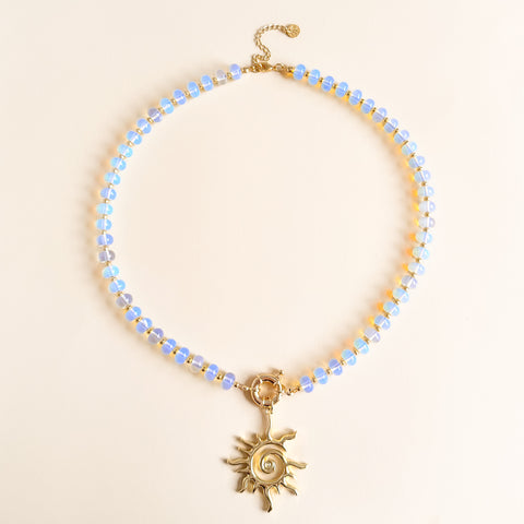 Destellos de ópalo necklace