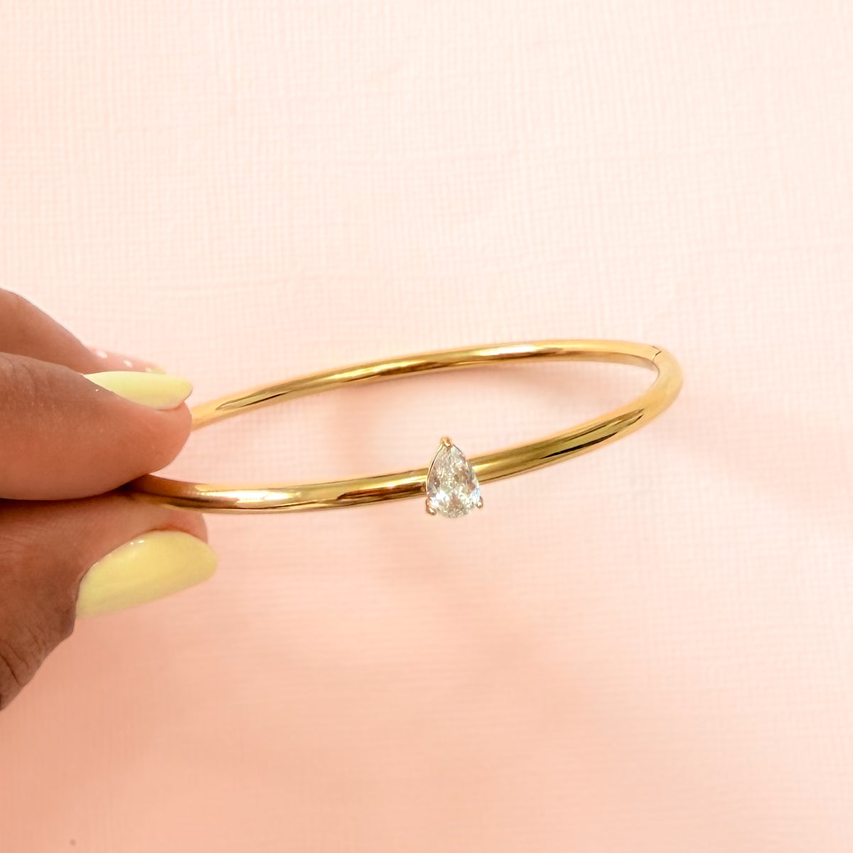 Delicate Drop Bangle