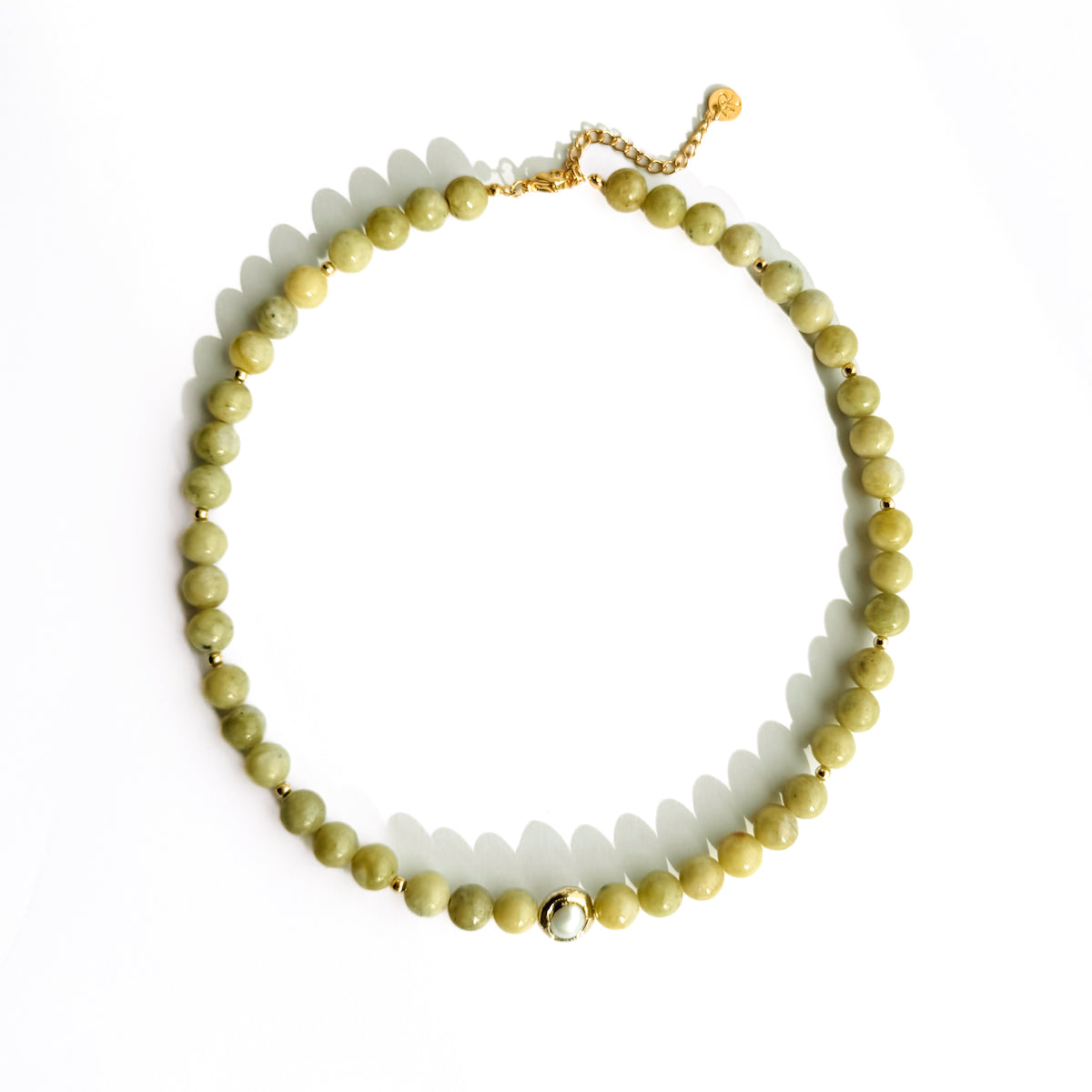 Pearl Pistachio Necklace
