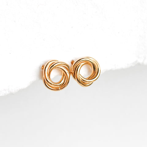 Triple Circles Earring