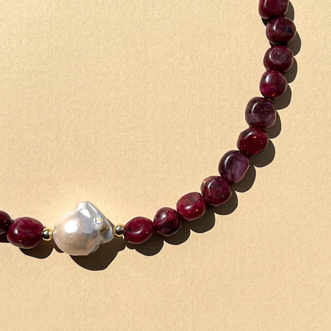 Garnet Necklace