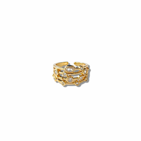 Zircon Band Ring