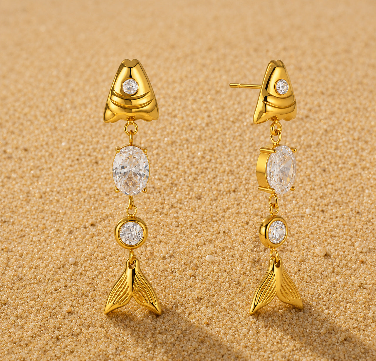 Fish Glam Earrings