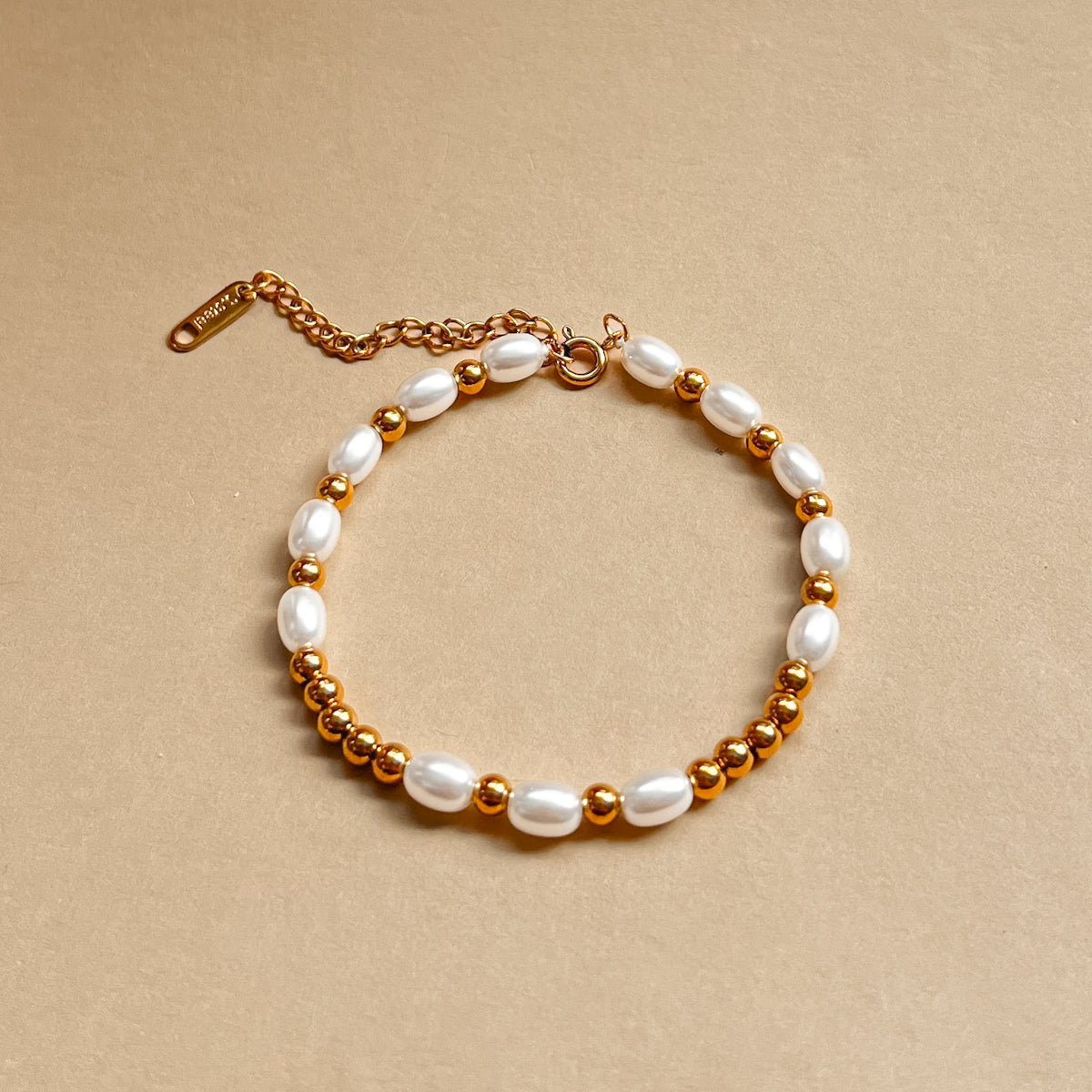 Pearl Gold Bracelet