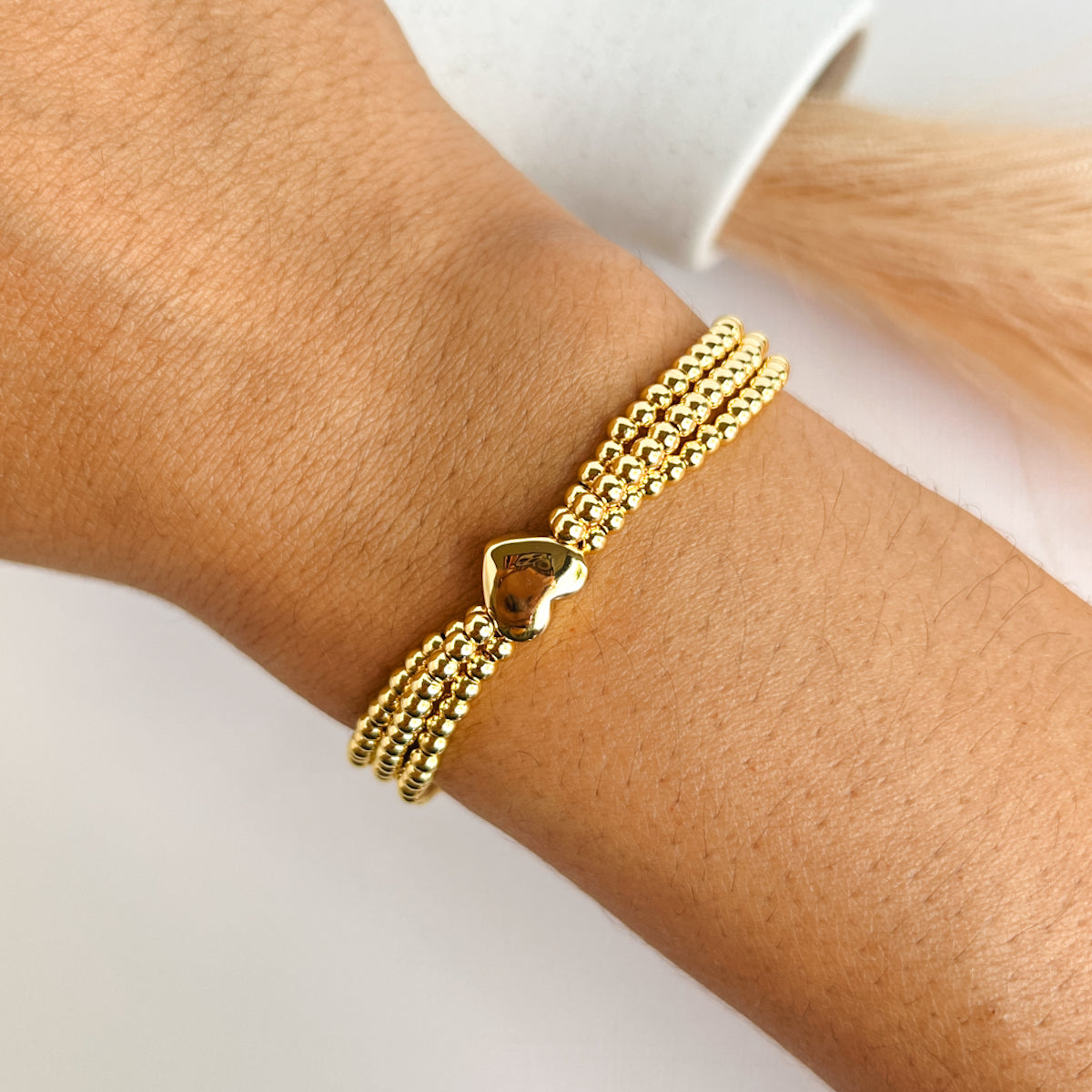 Golden Heart Bracelet