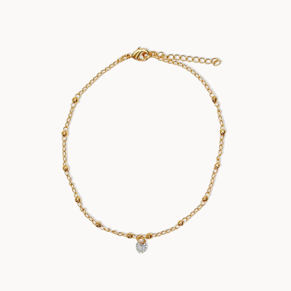 Zircon Anklet