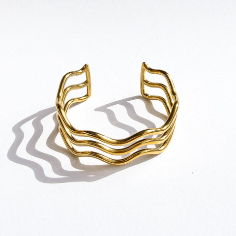 Triple Cuff Bangle