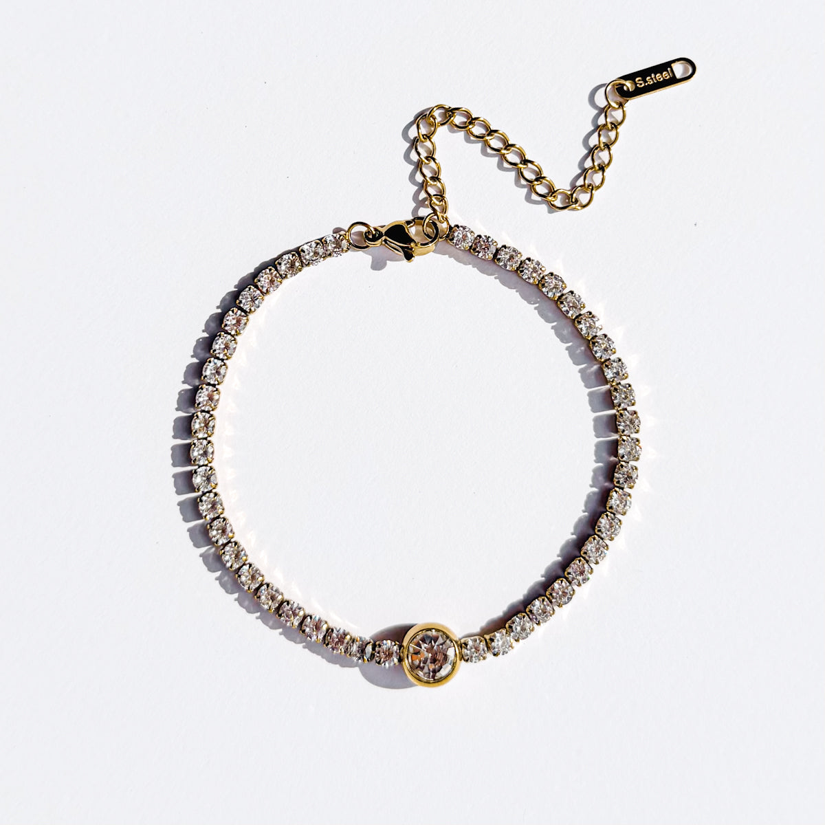 Zircon Tennis Bracelet