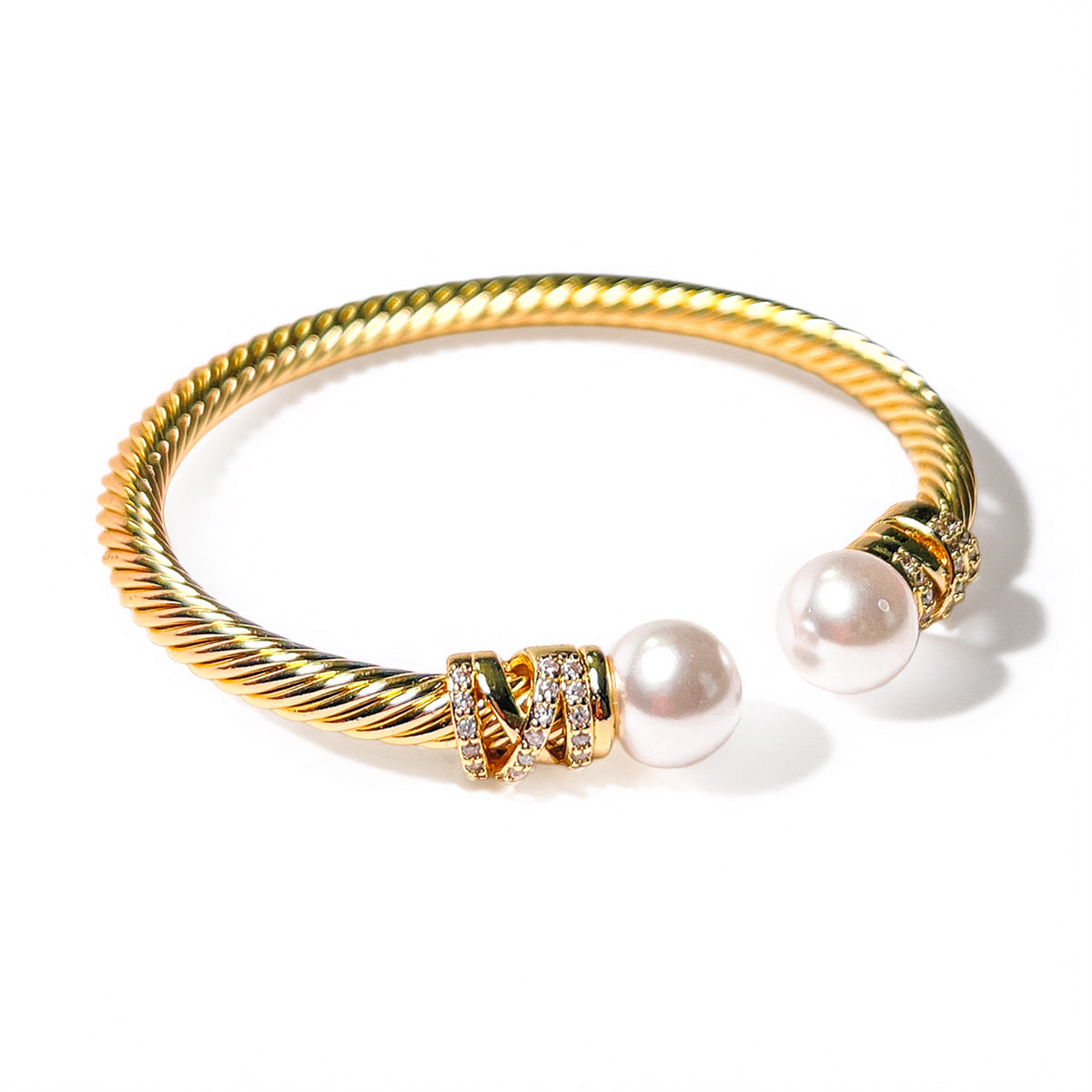 Pearl Twist Bangle