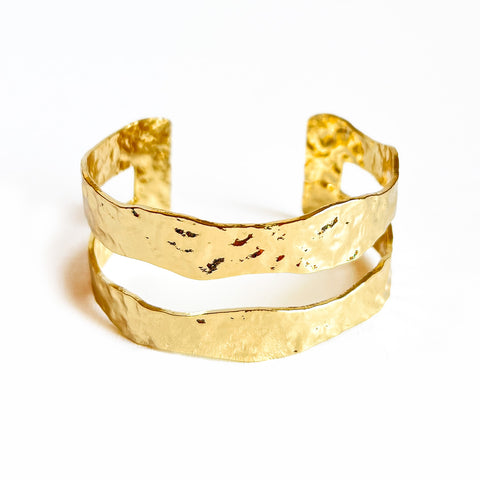 Abstract Cuff Bangle