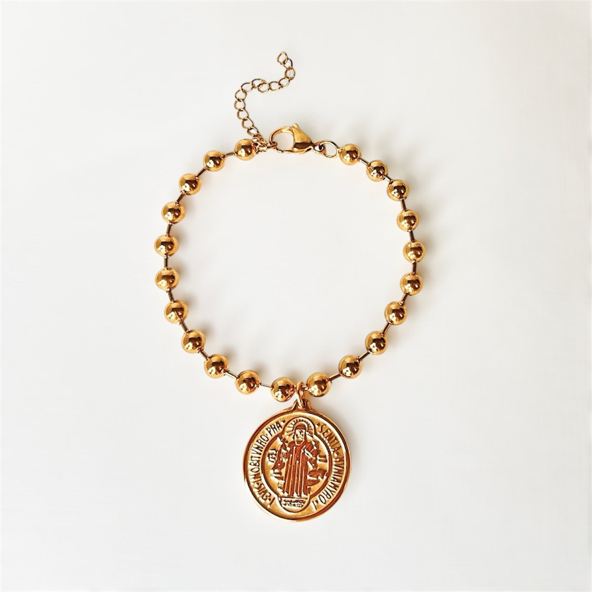 Saint Benedict Medalion Bracelet