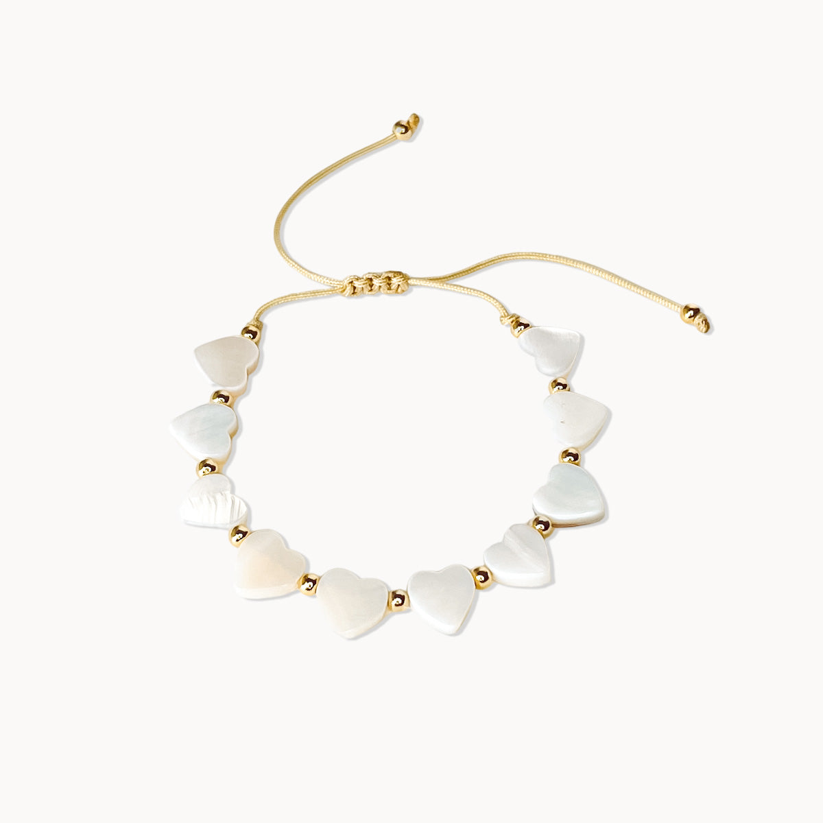 Heart Nacre Bracelet