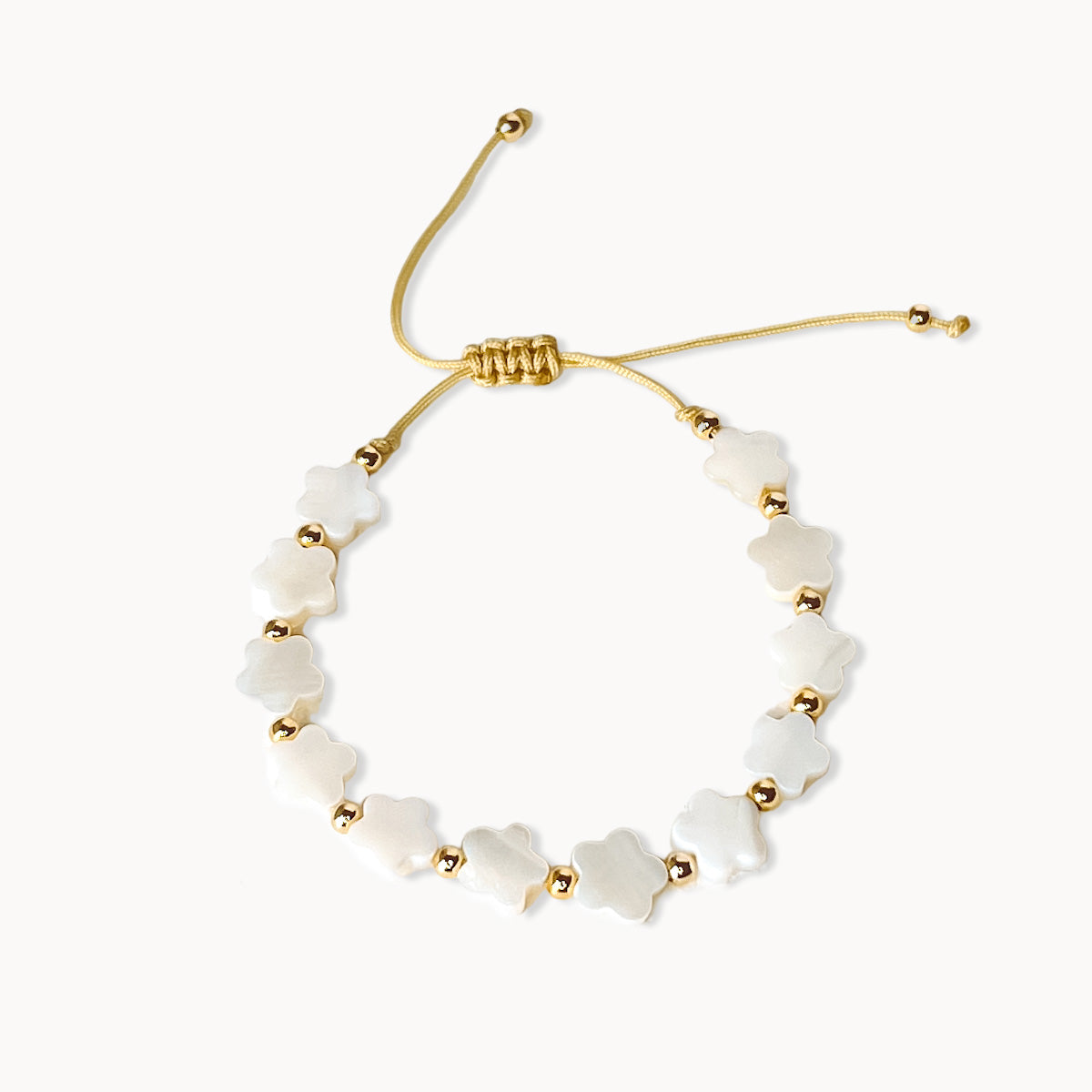 Flower Nacre Bracelet