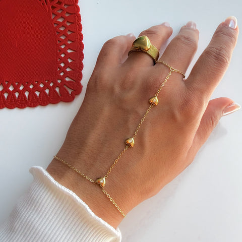 Heart Hand Chain