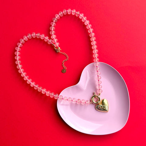 Rosé Love Necklace