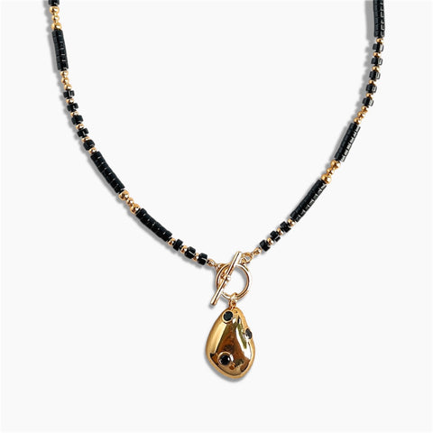 Golden Onyx Necklace