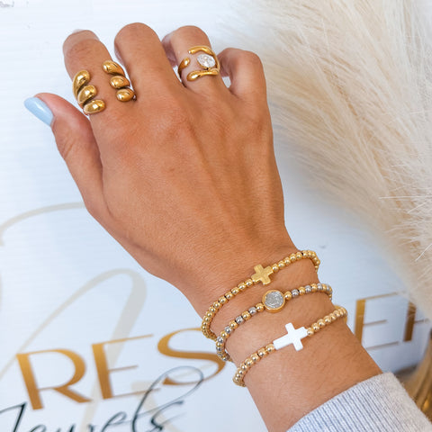 San Benito Two Tone Bracelet
