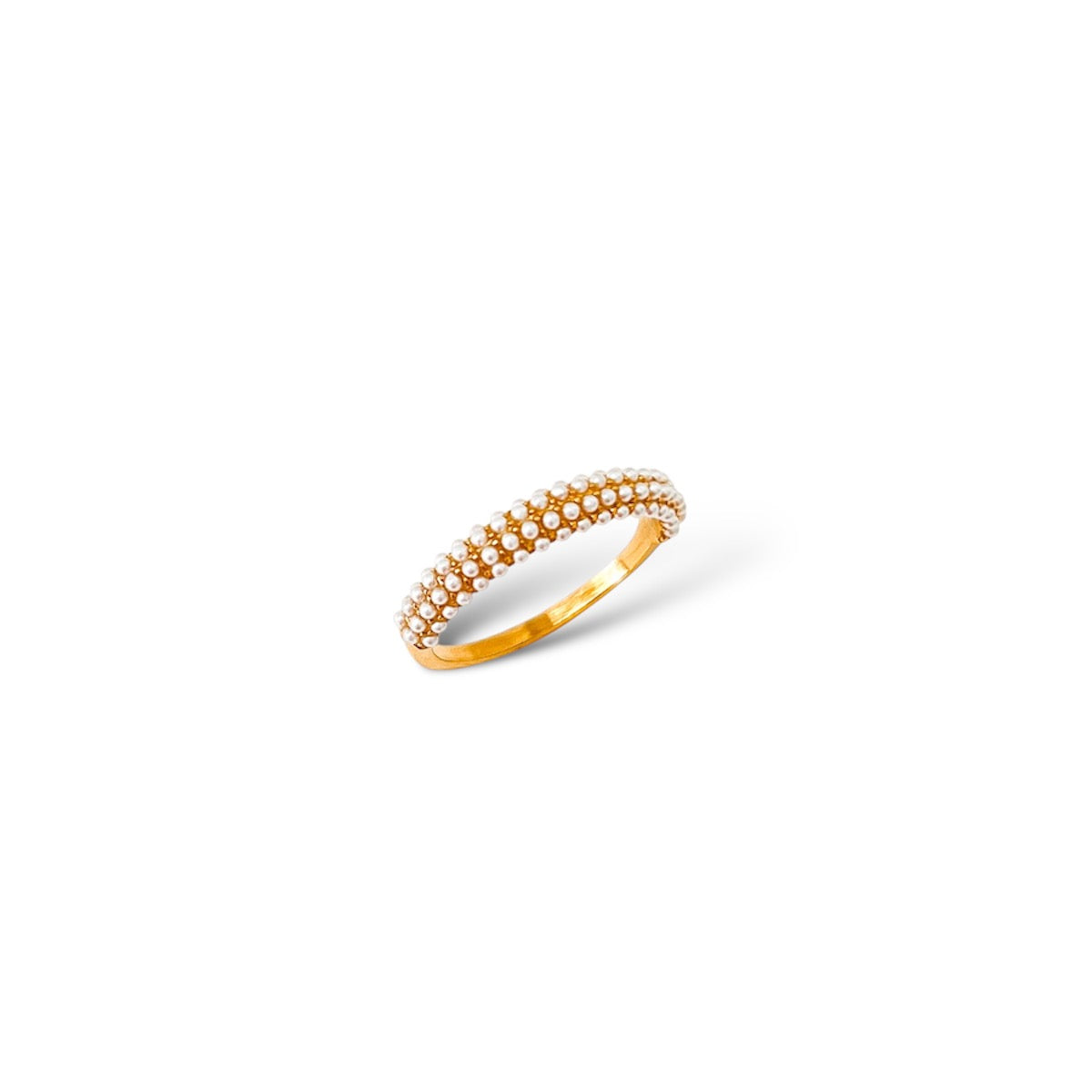 Pearl Band Ring