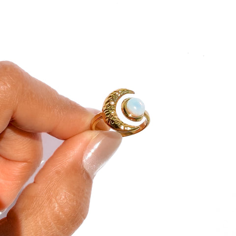 Luna Opal Ring