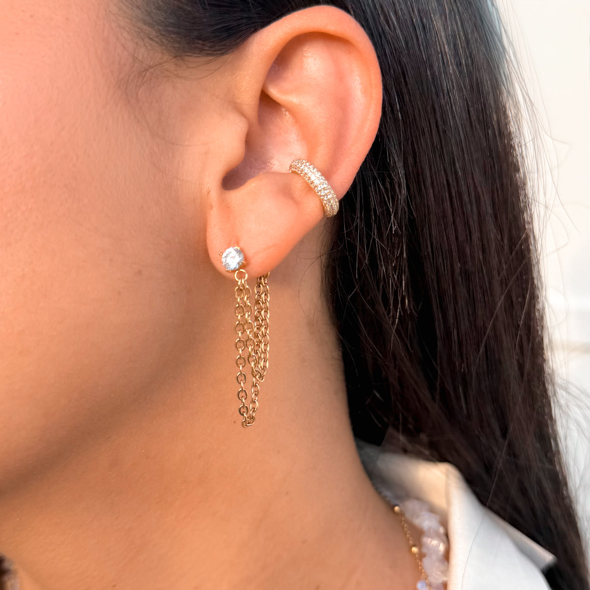 Chain Glow Studs
