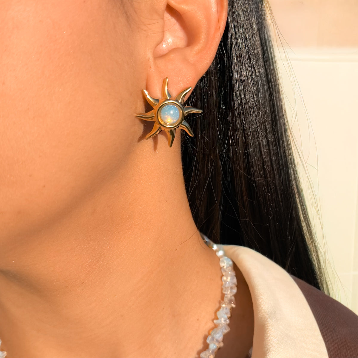 Sol Opal Earrings