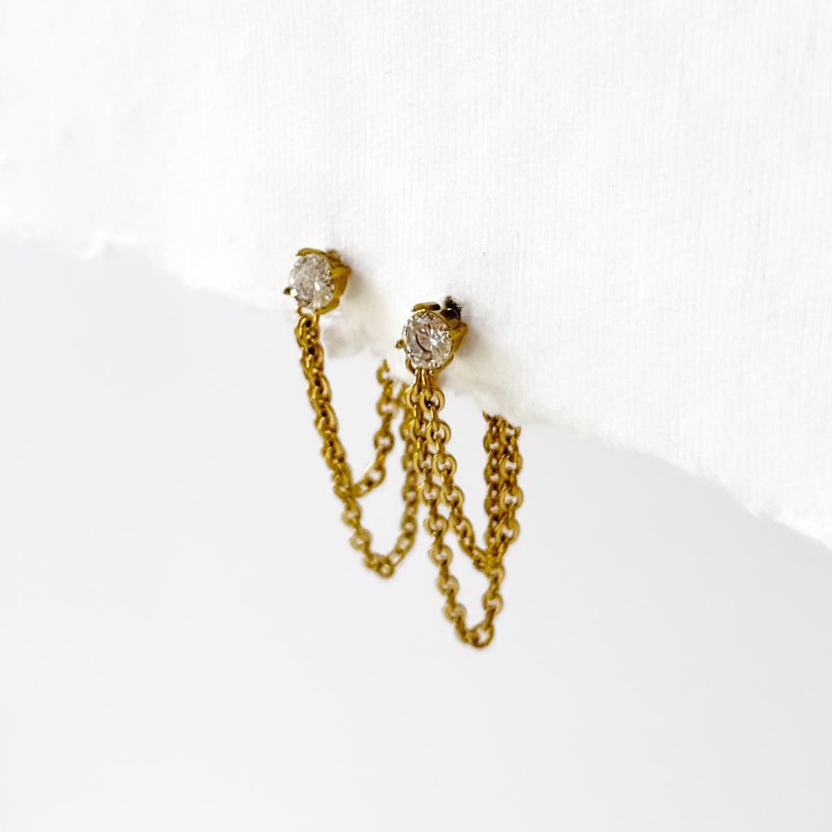 Chain Glow Studs