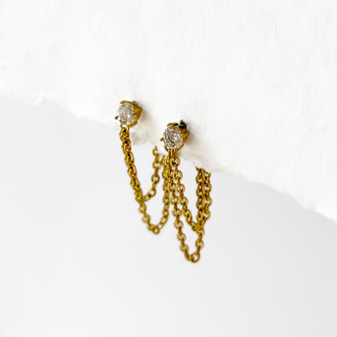 Chain Glow Studs