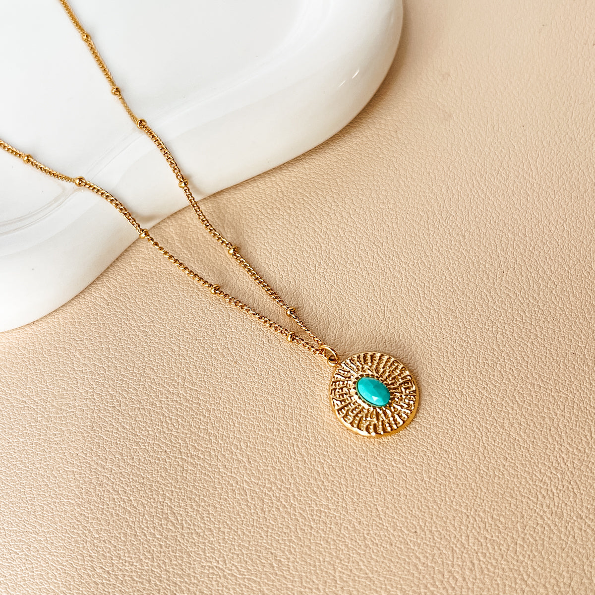 Turquoise Pendant Necklace