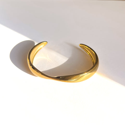 Golden Cuff Bangle