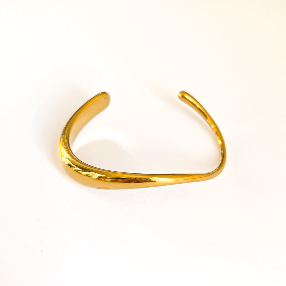 Wave Cuff Bangle
