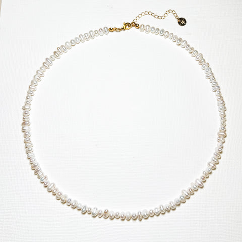 Simple Pearl Necklace