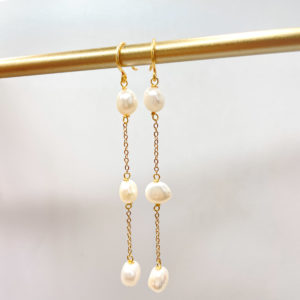 Glam Pearl Earring