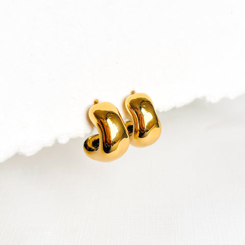 Abstract wide hoops