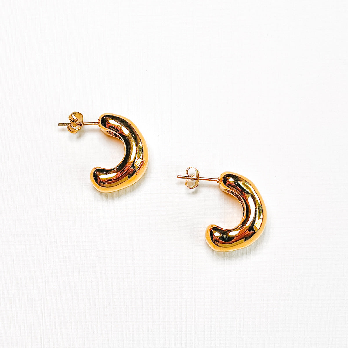 Abstract wide hoops