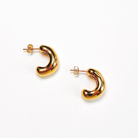 Abstract wide hoops