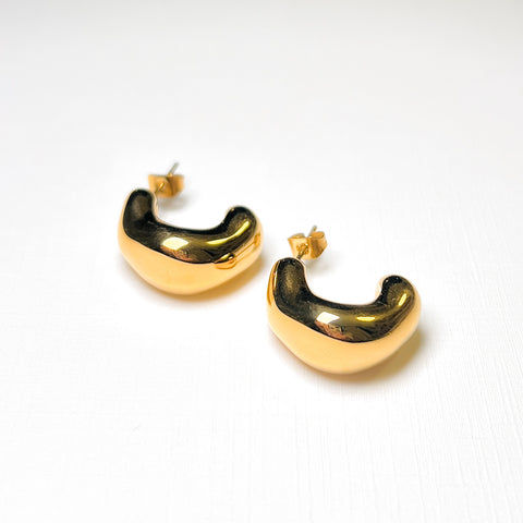 Abstract wide hoops