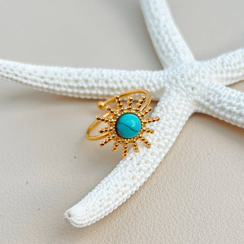 Turquoise Sun Ring