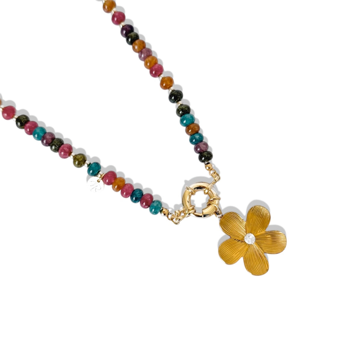 Agate Bloom Necklace