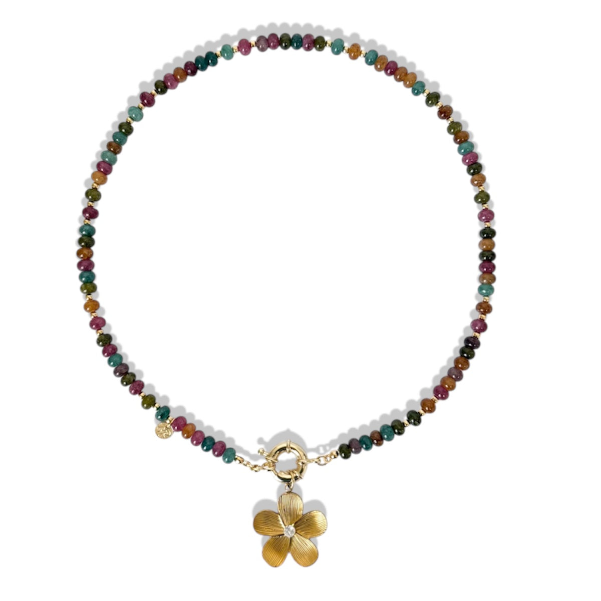 Agate Bloom Necklace